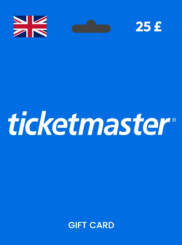 Ticketmaster Gift Card 25 GBP UNITED KINGDOM