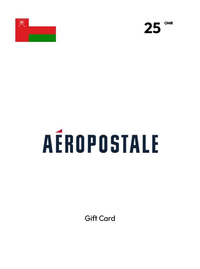 Aeropostale Gift Card 25 OMR OMAN
