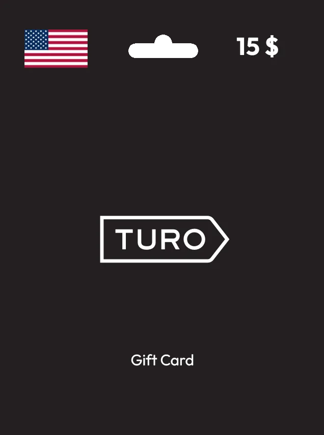Turo Gift Card 15 USD UNITED STATES