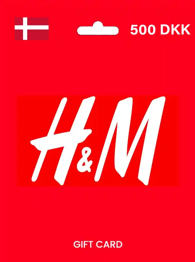 H&M Gift Card  500 DKK DENMARK