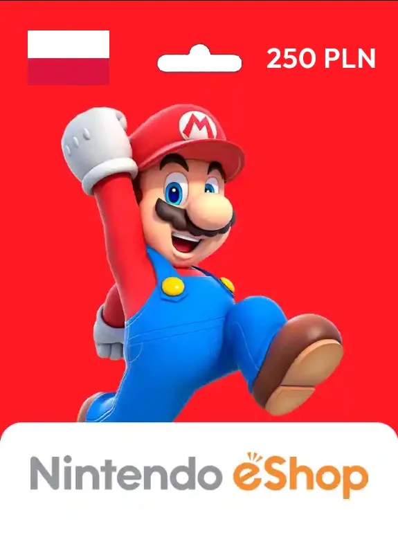 Nintendo Gift Card 250 PLN POLAND