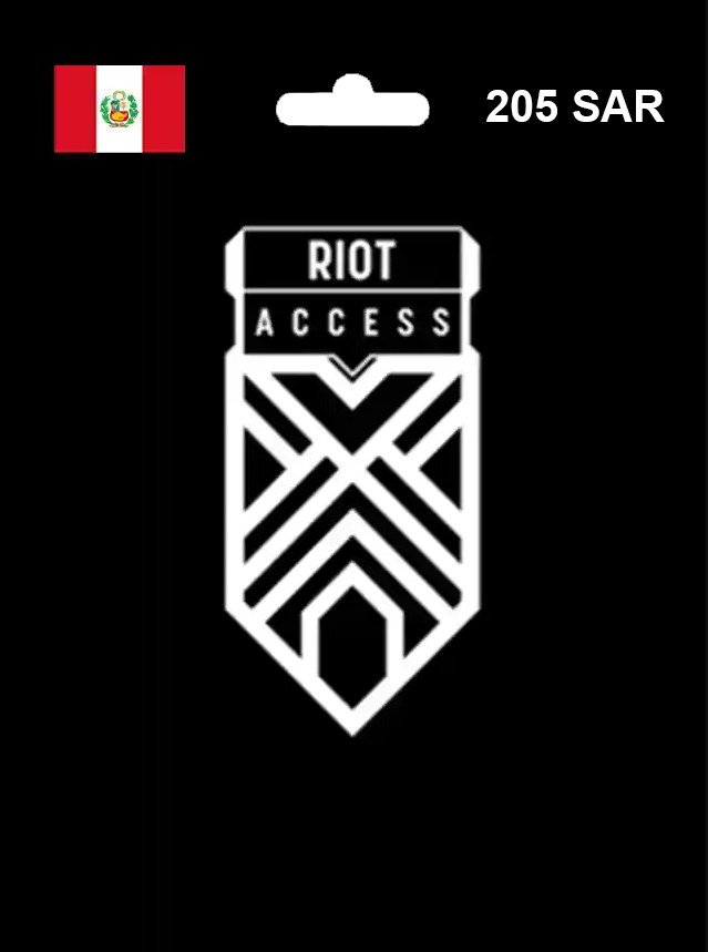 Riot Access Gift Card 205 SAR KSA SAUDI ARABIA