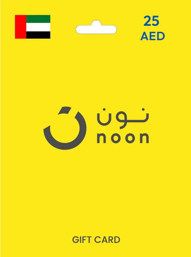 Noon Gift Card UAE 25 AED