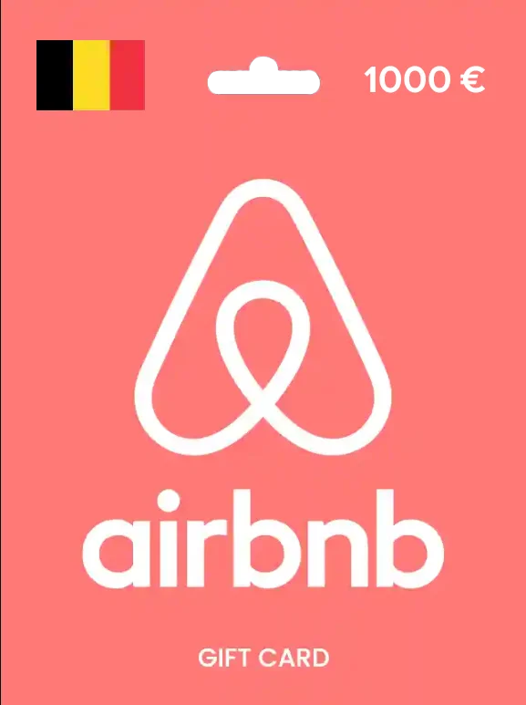 Airbnb Gift Card 1000 EUR BELGIUM