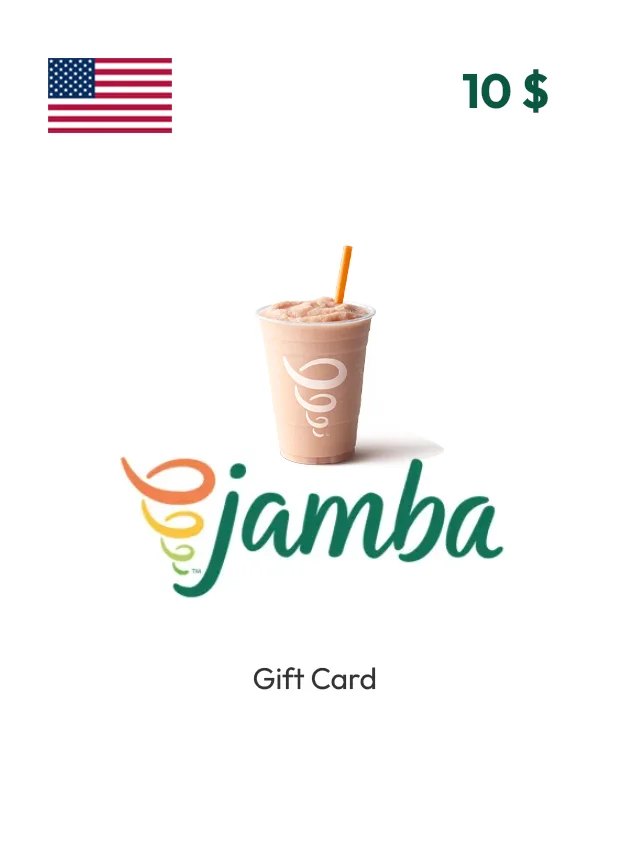 Jamba Juice Gift Card 10 USD UNITED STATES