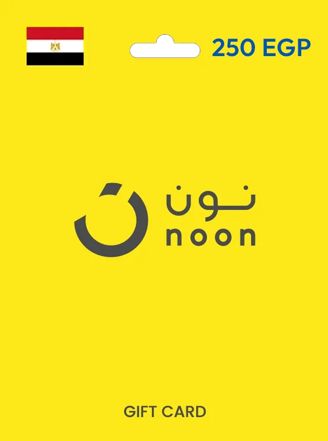 Noon Gift Card 250 EGP EGYPT