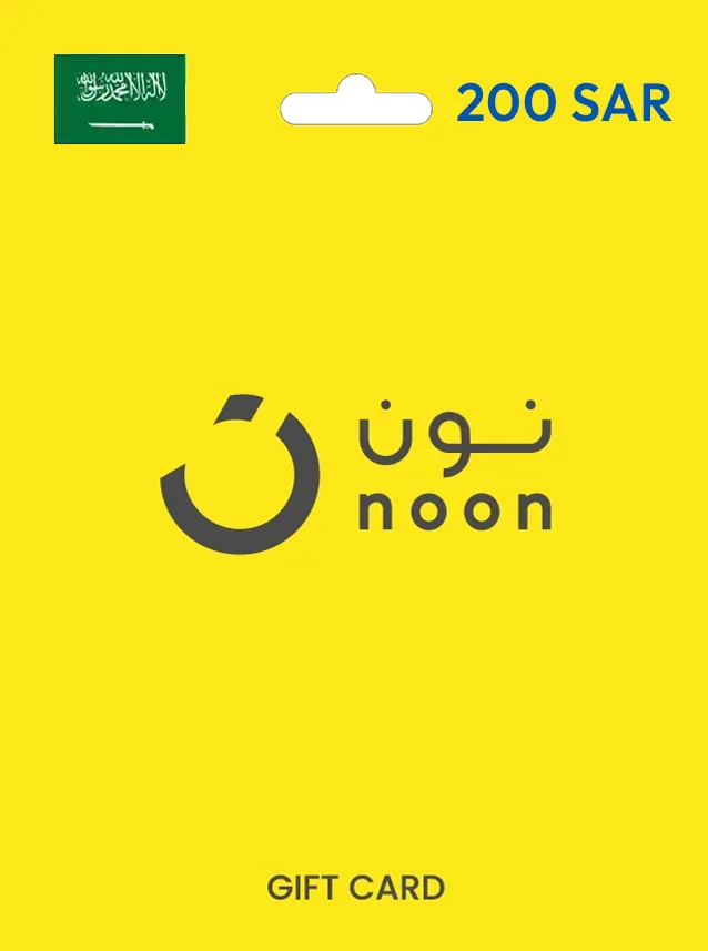 Noon Gift Card KSA 200 SAR
