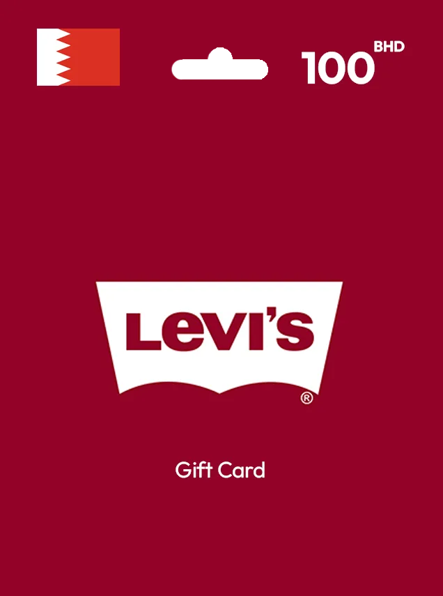 Levi's Gift Card 100 BHD BAHRAIN