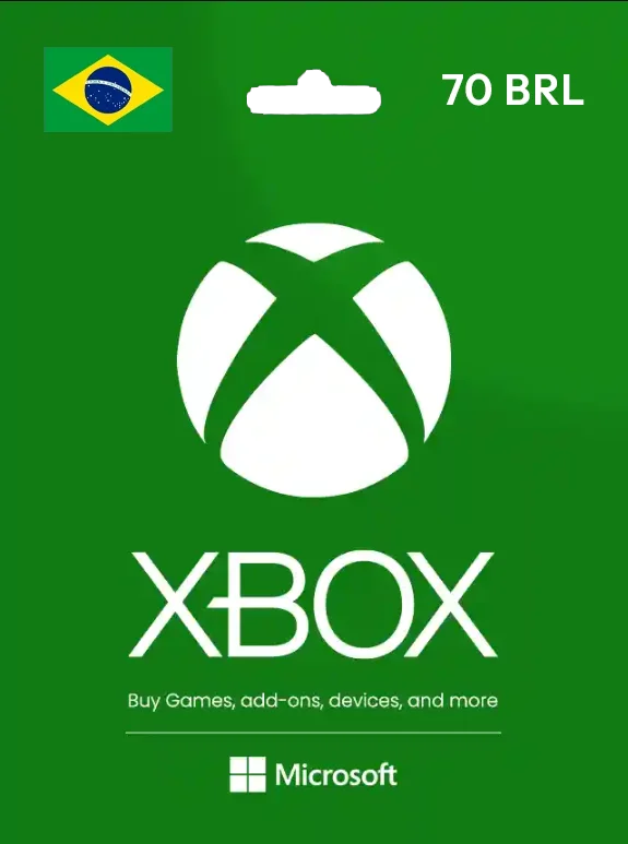 Xbox Live Gift Card BRAZIL 70 BRL