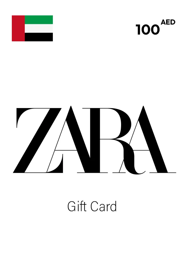 ZARA Gift Card 100 AED UNITED ARAB EMIRATES