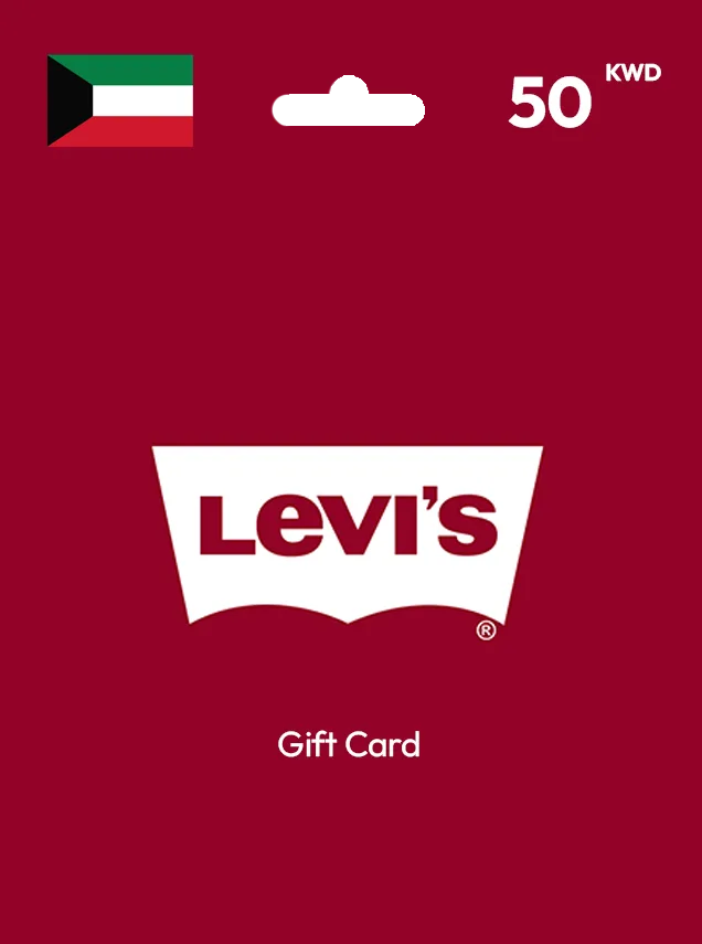 Levi's Gift Card 50 KWD KUWAIT