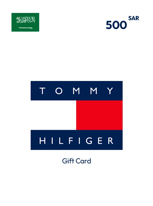 Tommy Hilfiger Gift Card 500 SAR SAUDI ARABIA