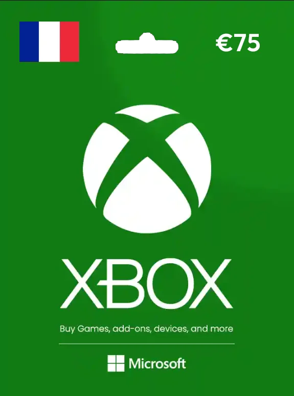 Xbox Live Gift Card 75 EUR FRANCE