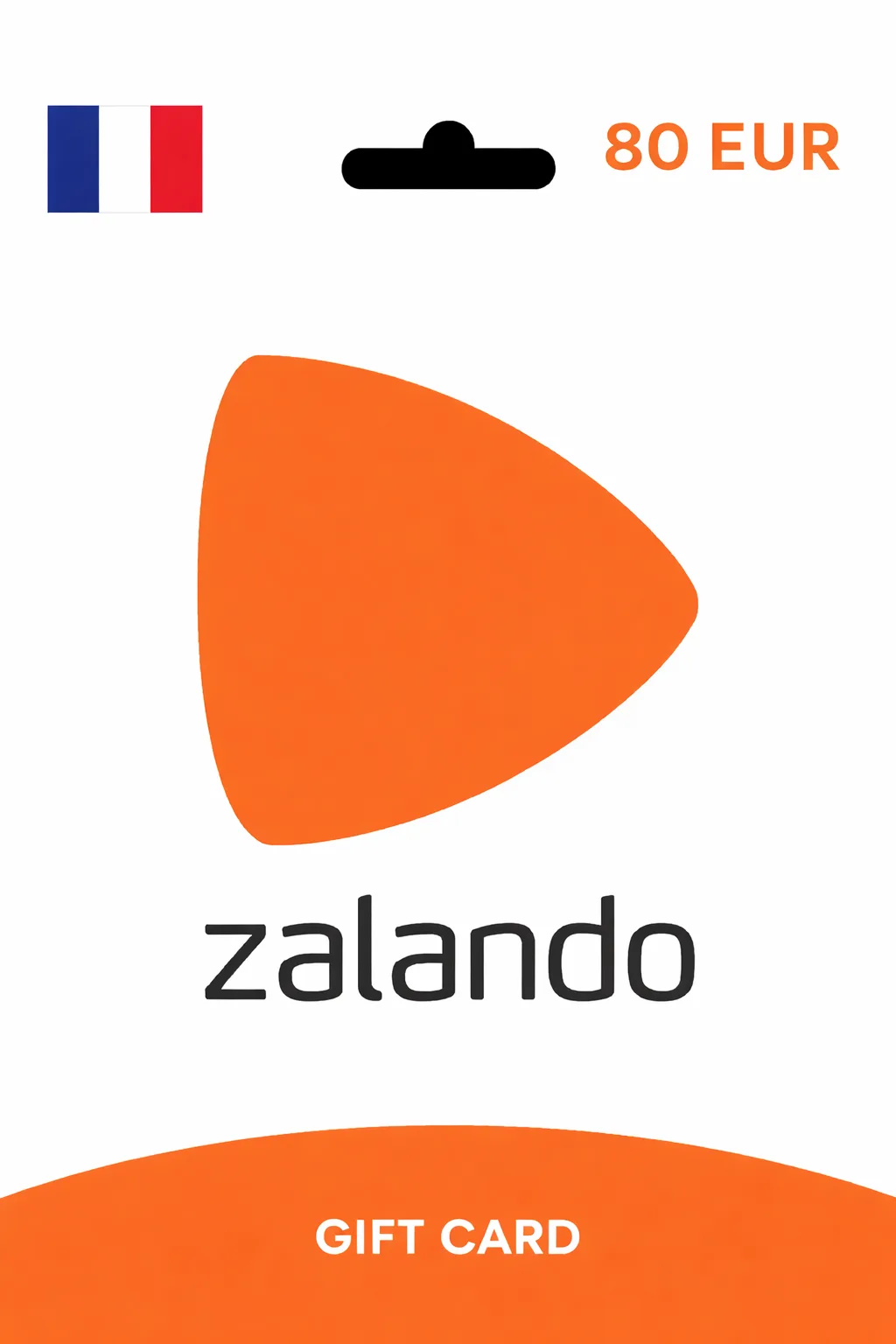 Zalando Gift Card 80 EUR FRANCE