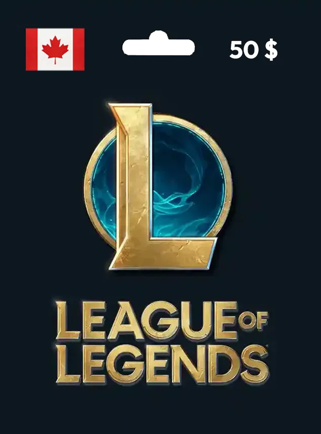 League of Legends Gift Card 50 CAD CANADA