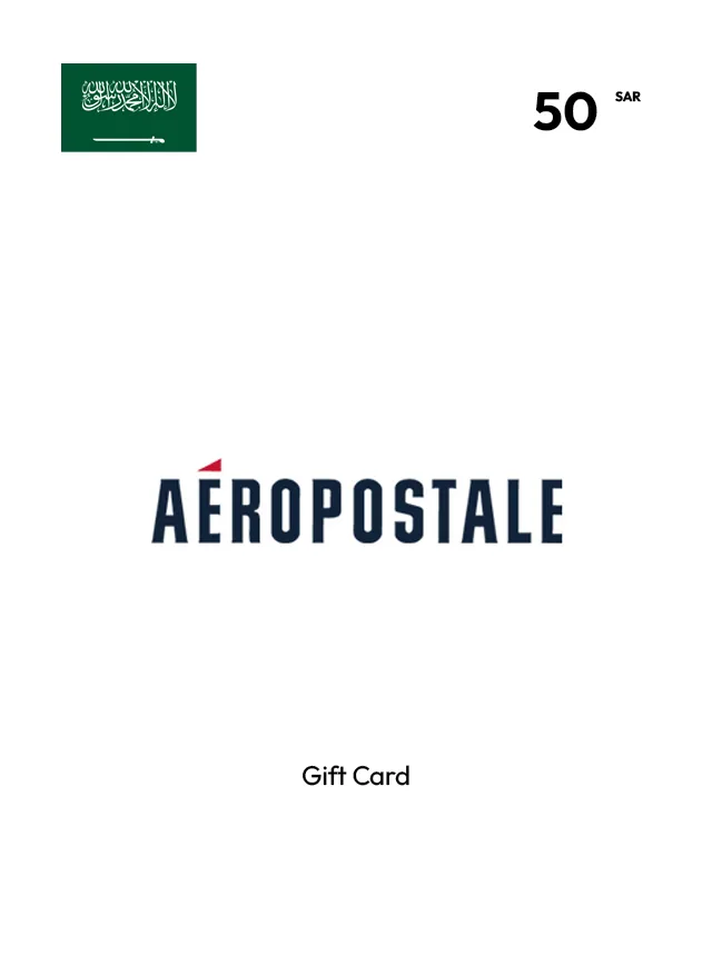Aeropostale Gift Card 50 SAR SAUDI ARABIA