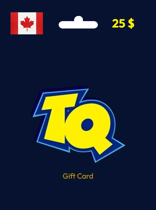 TQ Game Gift Card 25 CAD CANADA