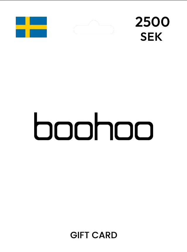 Boohoo Gift Card SE 2500 SEK