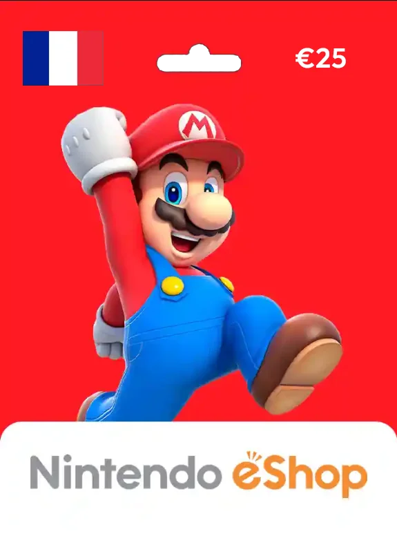 Nintendo Gift Card €25 FRANCE