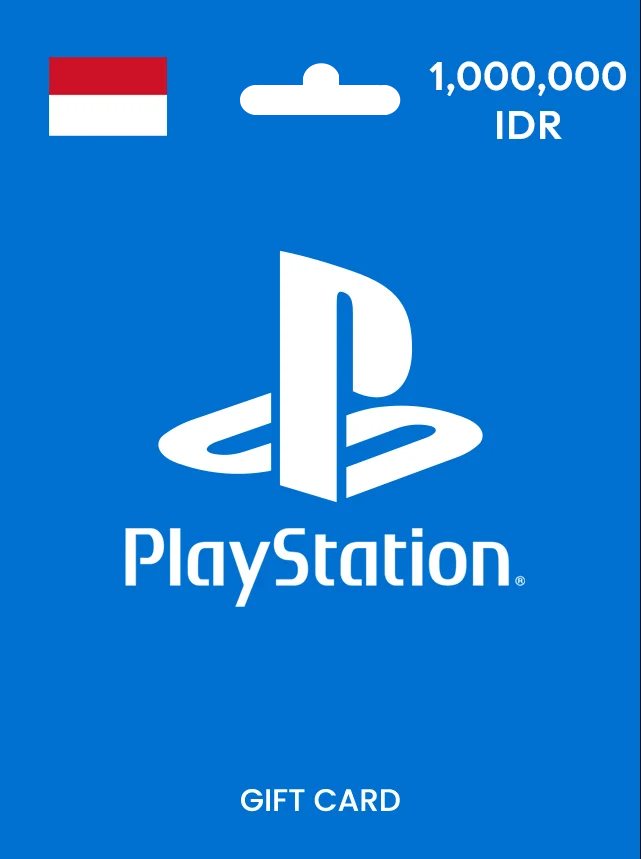 Playstation Gift Card ID 1,000,000 IDR
