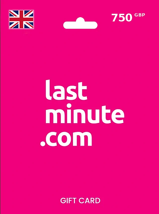 Buy Lastminute.com Gift Card 750 GBP | Instant Delivery