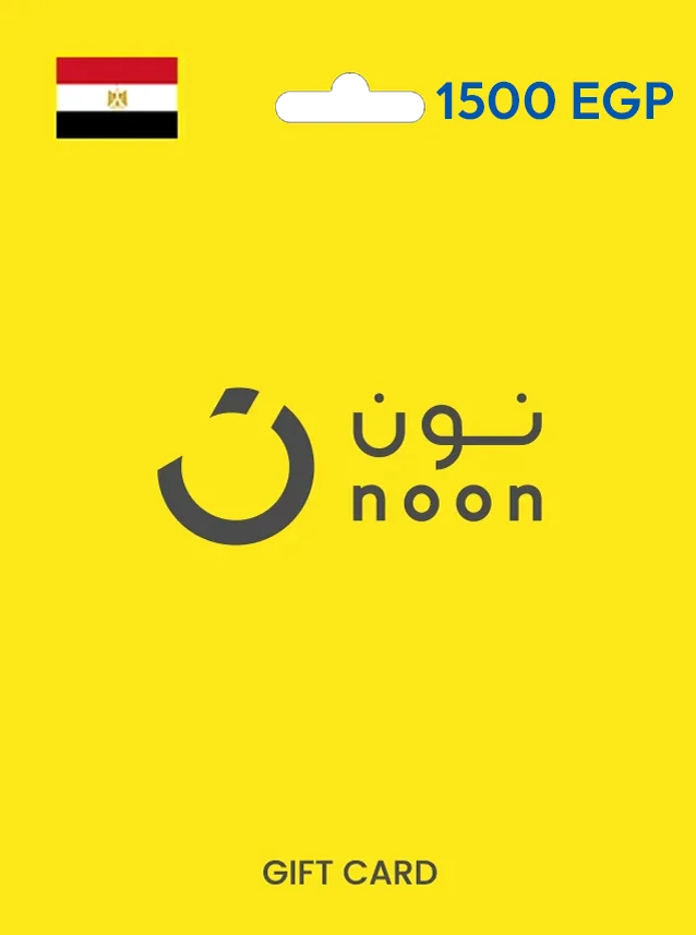Noon Gift Card 1500 EGP EGYPT