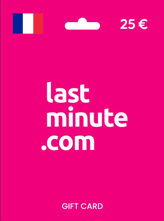 Lastminute.com Gift Card FR 25 EUR