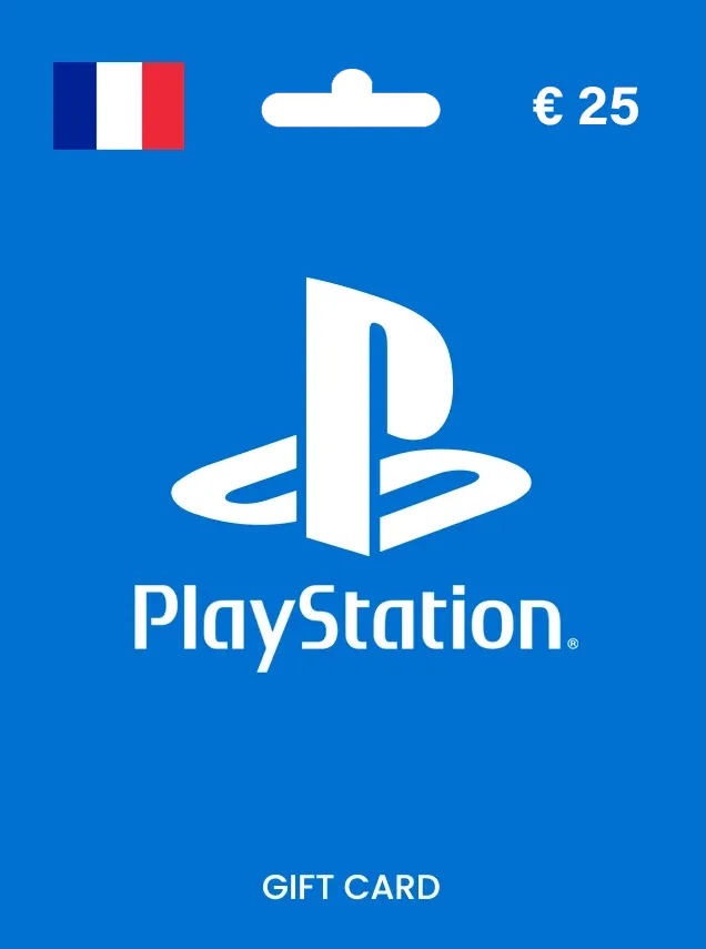 PlayStation Gift Card €25 PSN FRANCE