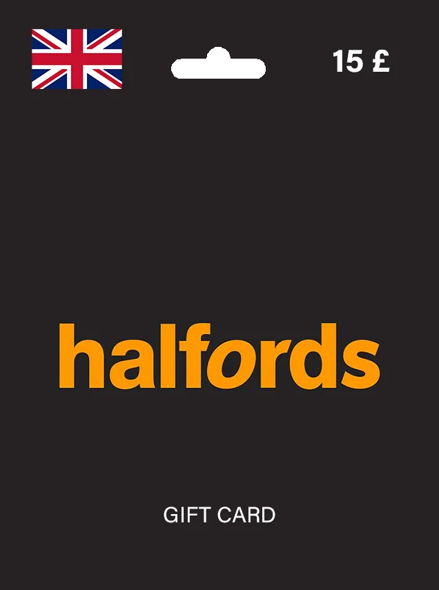 Halfords UK Gift Card 15 GBP GB