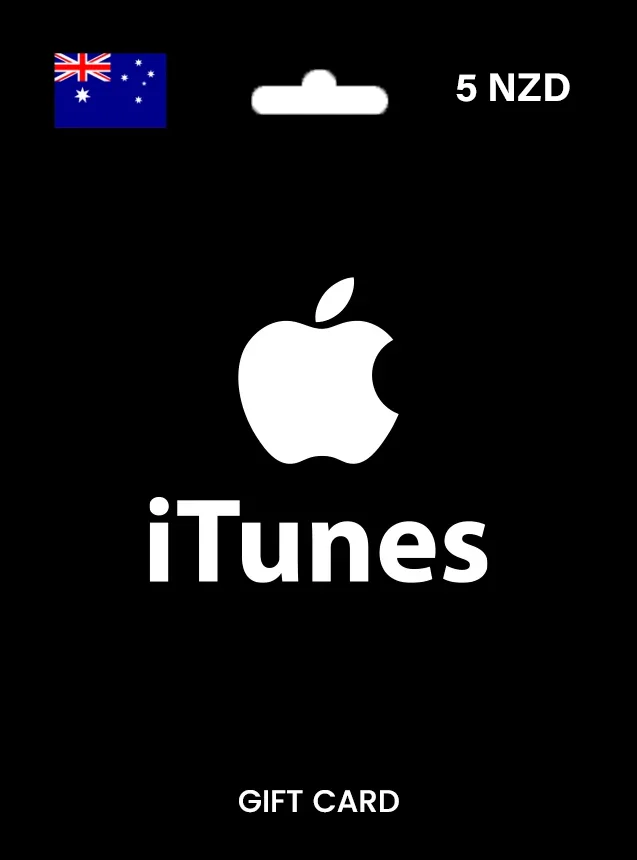 Apple iTunes Gift Card 5 NZD NEW ZEALAND