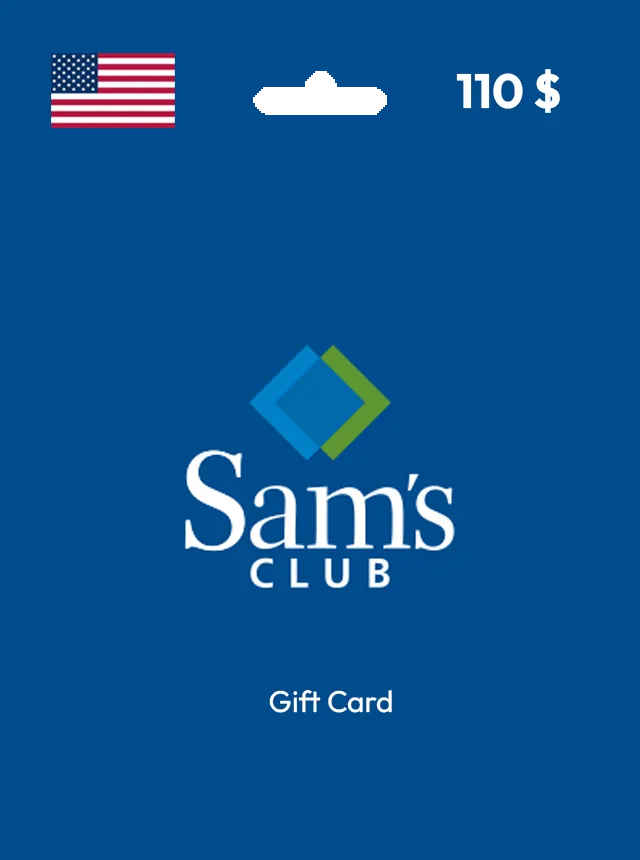 Sam's Club Gift Card 110 USD UNITED STATES