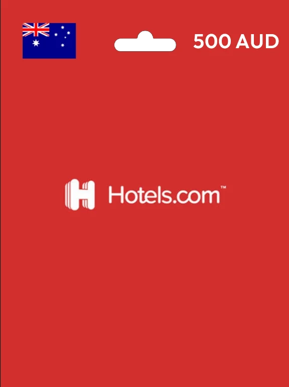 Hotels.com Gift Card AU 500 AUD