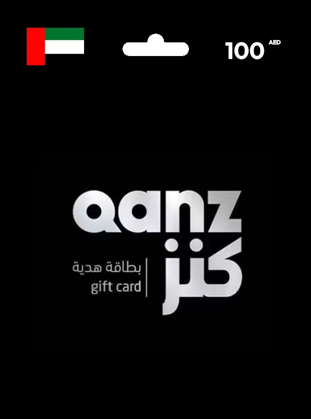 QANZ Gift Card 100 AED UNITED ARAB EMIRATES