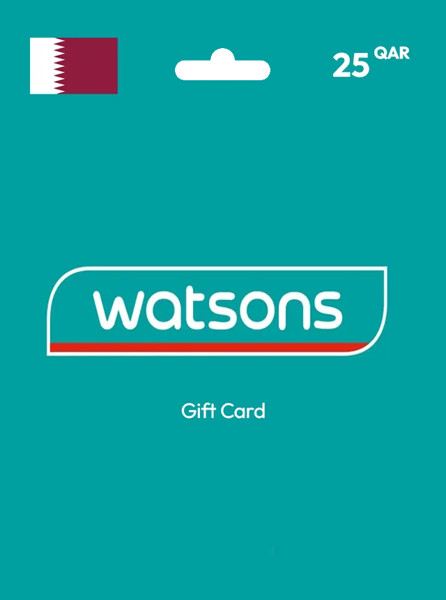 Watsons Gift Card 25 QAR QATAR