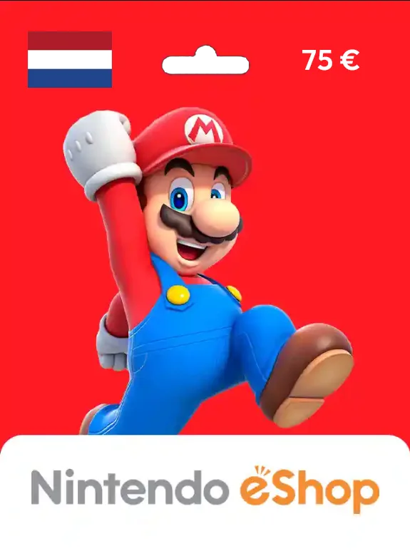 Nintendo Gift Card 75 EUR NETHERLANDS