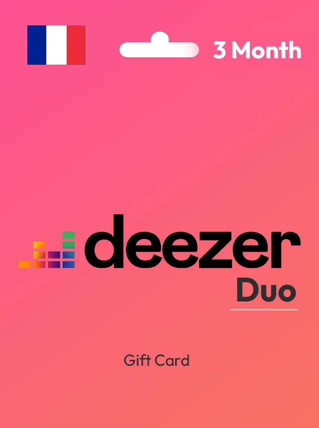 Deezer Duo 3 Month FRANCE