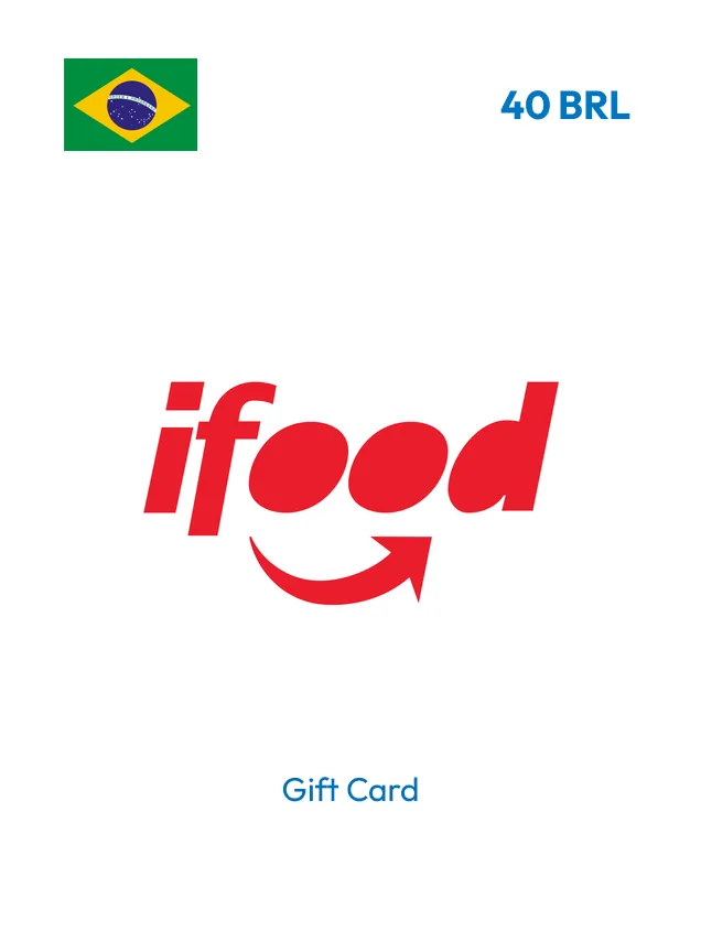 iFood Gift Card 40 BRL BRAZIL