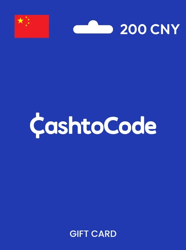 CashtoCode Gift Card CN 200 CNY