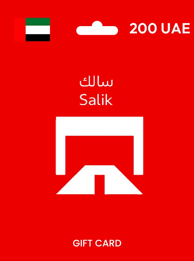 Salik Gift Card 200 AED UAE