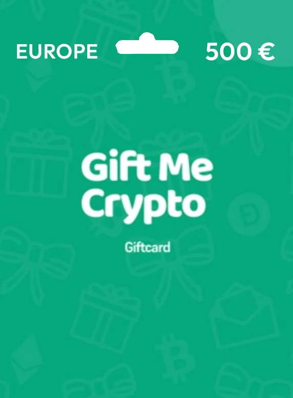 Gift Me Crypto Gift Card 500 EUR