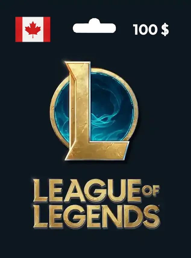 League of Legends Gift Card 100 CAD CANADA
