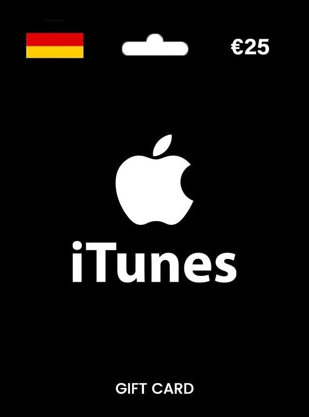 Apple iTunes Gift Card  25 EUR GERMANY
