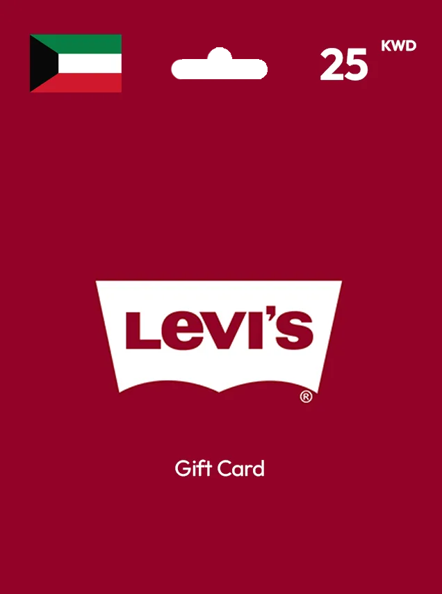 Levi's Gift Card 25 KWD KUWAIT