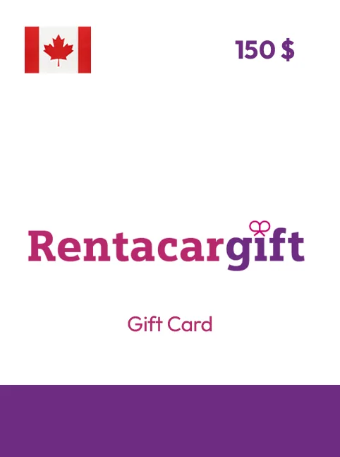 RentacarGift Gift Card 150 CAD CANADA