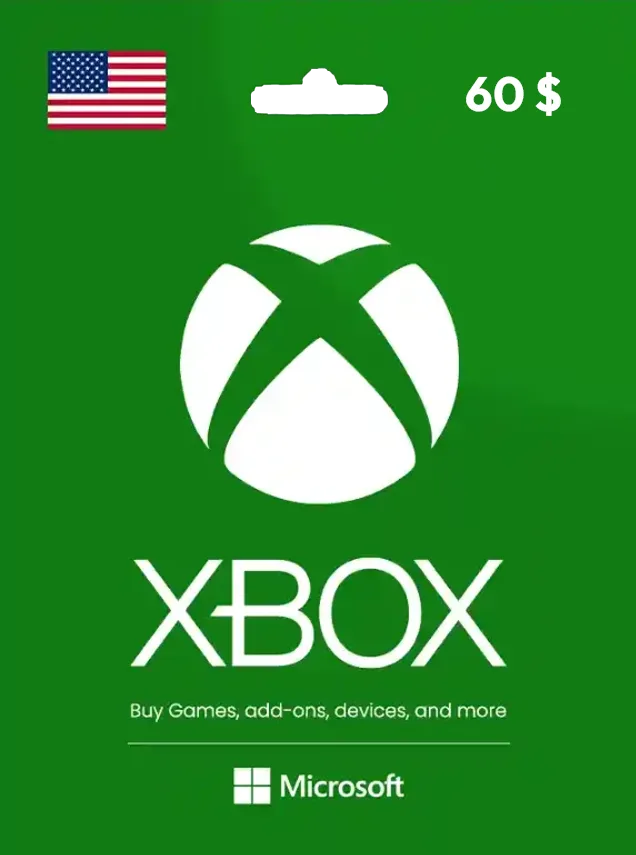 Xbox Gift Card 60 USD UNITED STATES