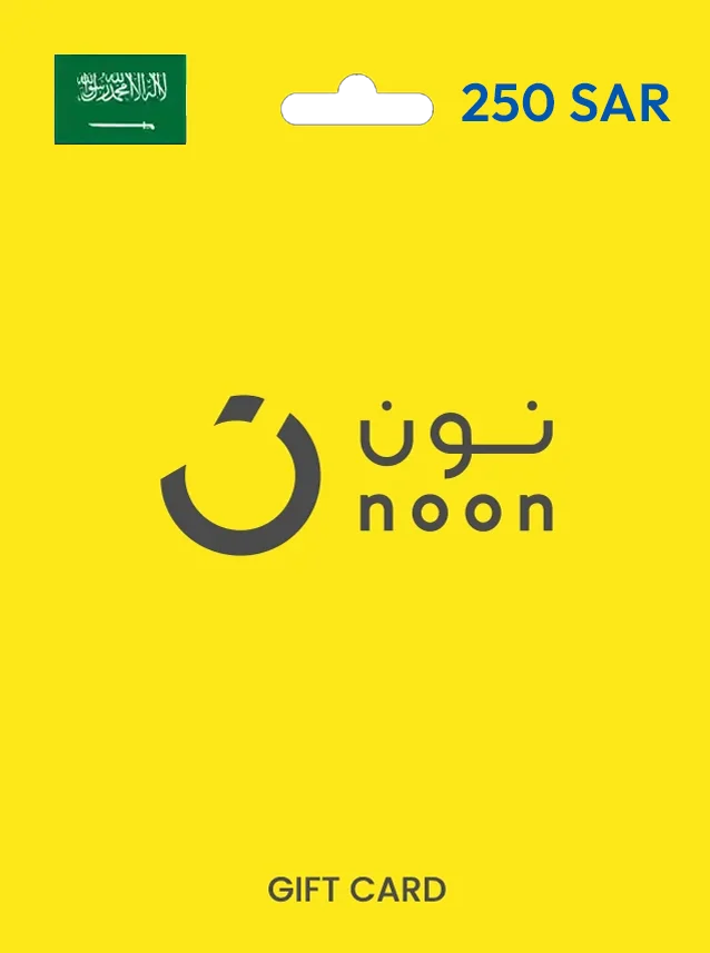 Noon Gift Card KSA 250 SAR