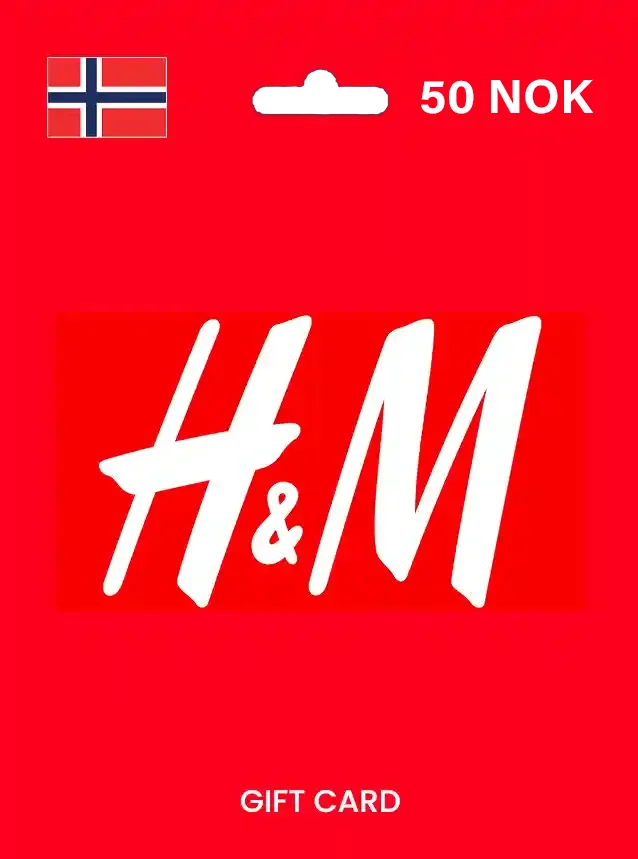 H&M Gift Card 50 NOK NORWAY