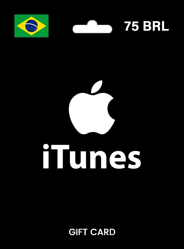 Apple iTunes Gift Card 75 BRL BRAZIL