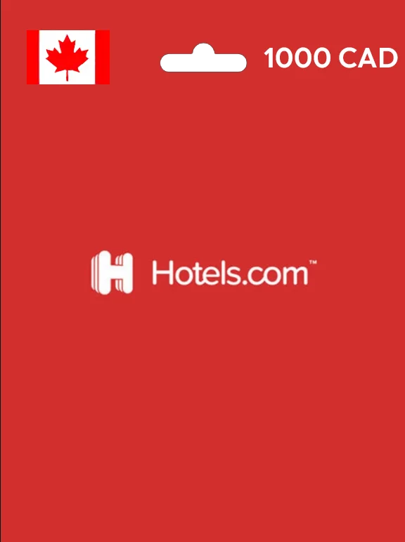 Hotels.com Gift Card CA 1000 CAD