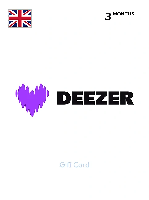 Deezer Premium 3 Months – United Kingdom